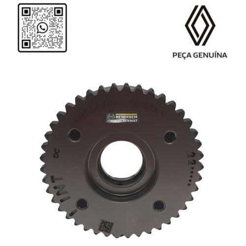 RN 53061R 130253061R POLIA DO COMANDO DE ADMISSAO 1.0 H5D1.3 16V H5H CAPDUSOROMBKAP - 1